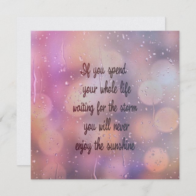 OBTENHA um cartão UMBRELLA 5.25 x 5.25 (Frente/Verso)