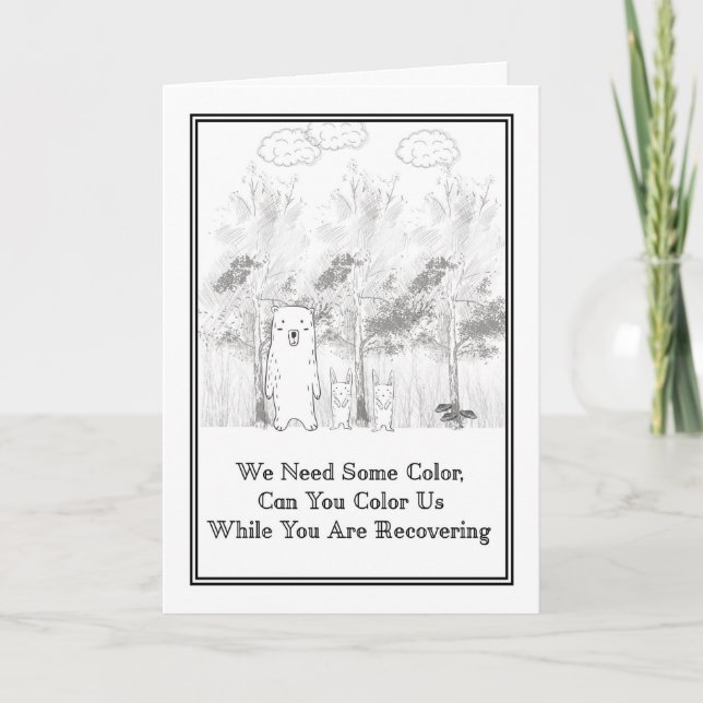 Obter um Cartão de Corante Bem para Criança (Frente)