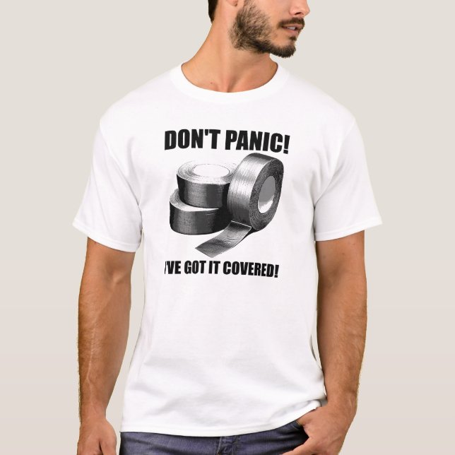 Obtido lhe a camiseta engraçada coberta (Frente)