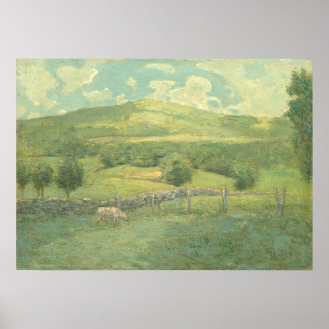 Obwebetuck - Julian Alden Weir Fine Art Poster (Frente)