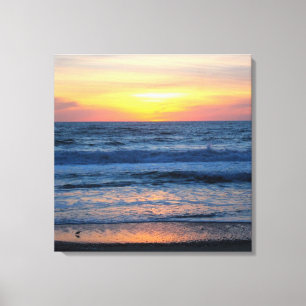 OBX Sunset Canvas