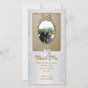 Ocasião especial dos cartões de agradecimentos com