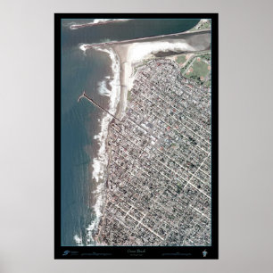 Ocean Beach San Diego California poster