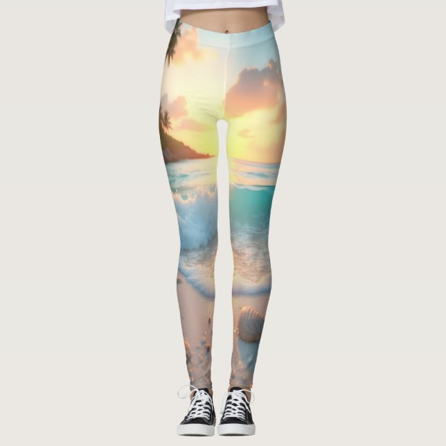 Ocean Dream Serenity Leggings Tights (Frente)