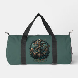 Ocean Grave Kraken Anchor Dark Fantasy Duffel Bag