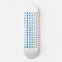 Ocean Hearts Skate Deck