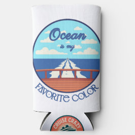 Ocean Is My Favorite Color - Can Cooler