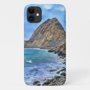 Ocean Rock Mountain Art Capa de telefone de praia