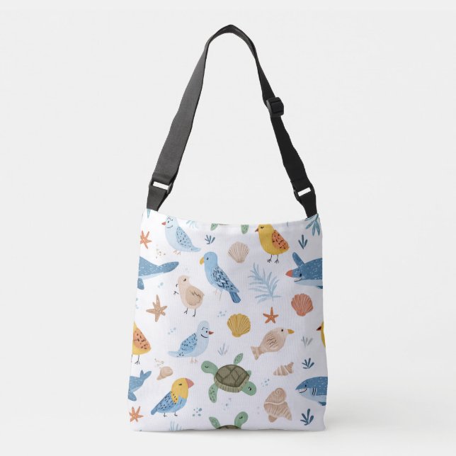 Ocean Waves Tote Bag Gift (Frente)