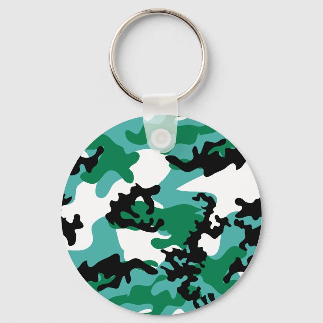 Oceanic Camo Chaveiro (Frente)