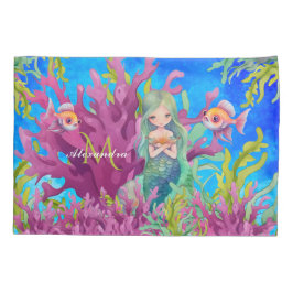 Oceano Azul - Cujo Monograma Nome Sereia