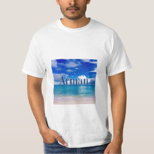 Oceano Azul e Céu   Alcance   T Camisa