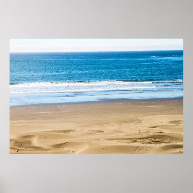 Oceano e Poster de areia (Frente)