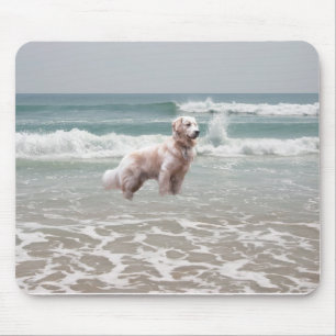 Oceano Mousepad do golden retriever