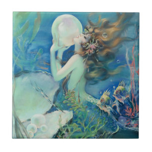 Oceano náutico da pérola de w da sereia do vinta