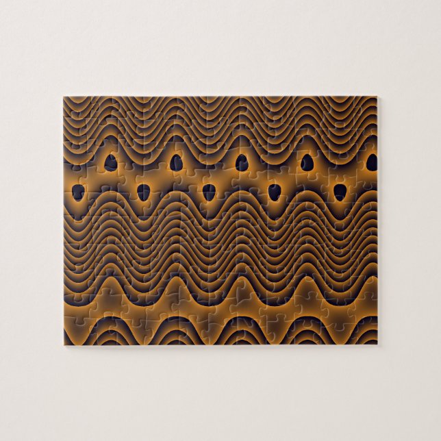 Oceanos vulcânicos - Quebra-cabeça difícil (Horizontal)