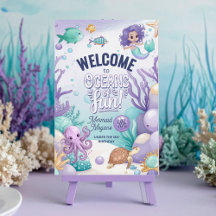 Oceans of Fun Mermaid Boas-vindas V1 ID1142