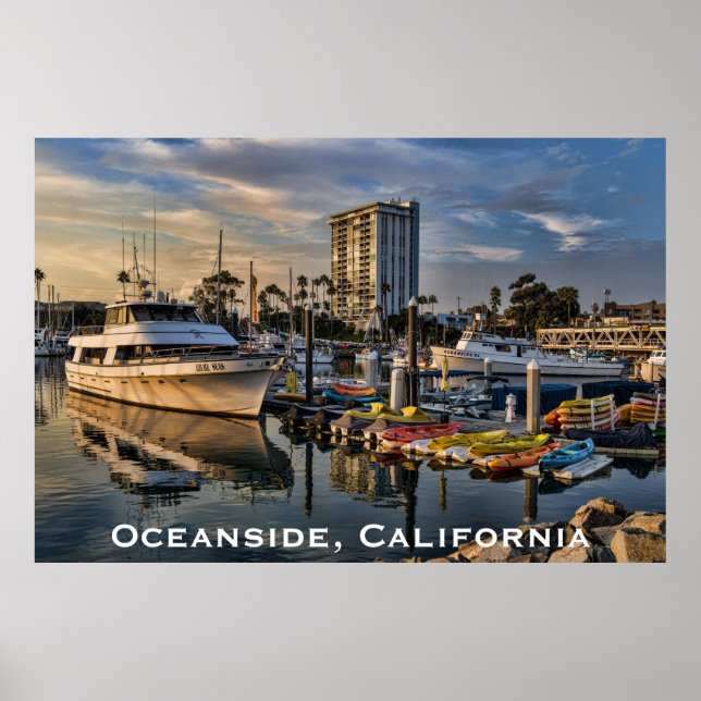 Oceanside California Poster (Frente)