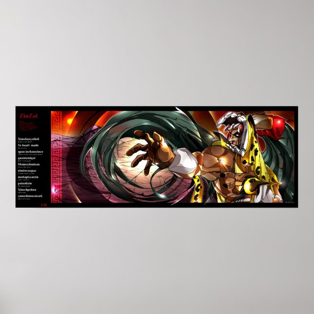 Oceloteotl ingles poster (Frente)