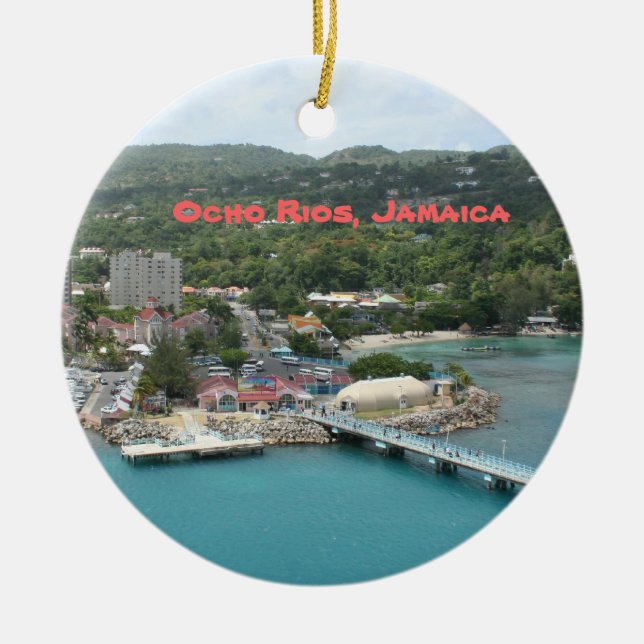 Ocho Rios, ornamento de Jamaica (Frente)