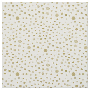 Ochre Confetti Watercolor Tecido