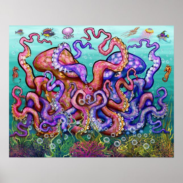 Octopi Poster (Frente)