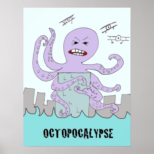 Octopocalypse Poster (Frente)