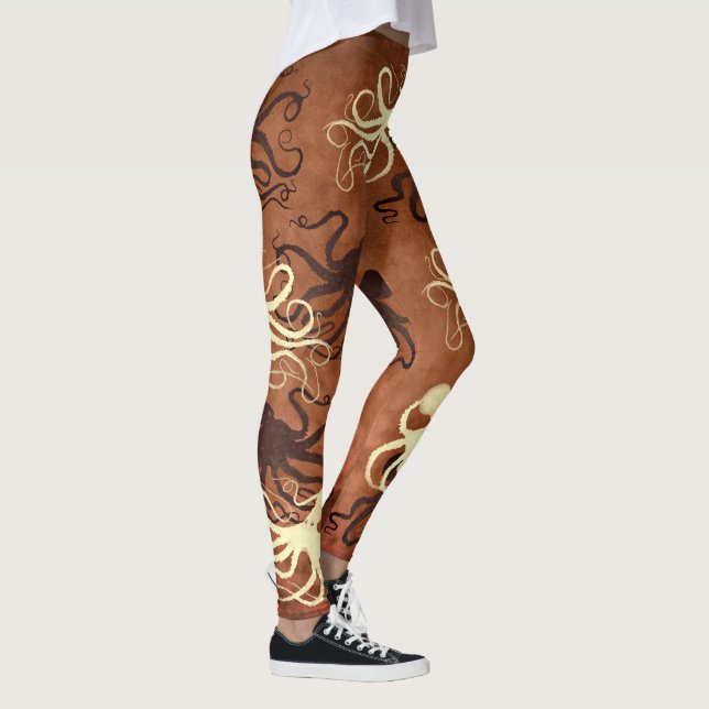 Octopodo de Chocolate - Leggings (Direita)