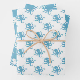 Octops Wraping Paper Set of 3