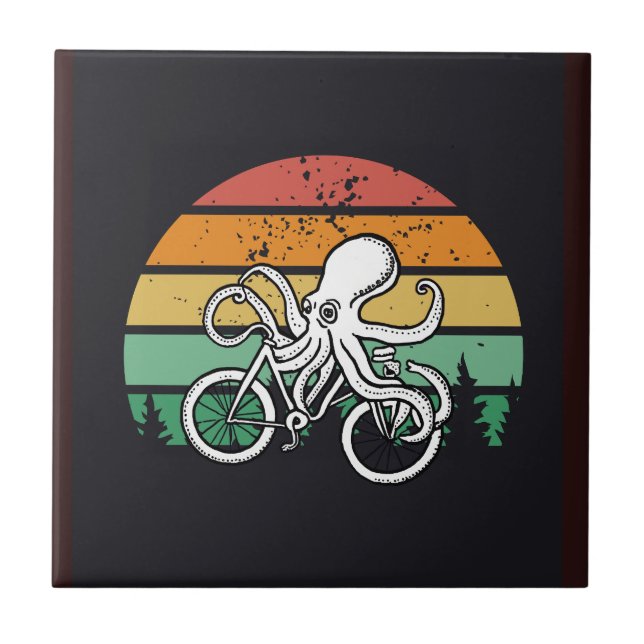 Octopus Andando de bicicleta (Frente)
