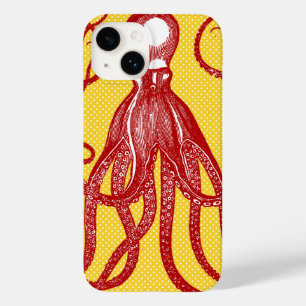 Octopus antigo no microponto amarelo