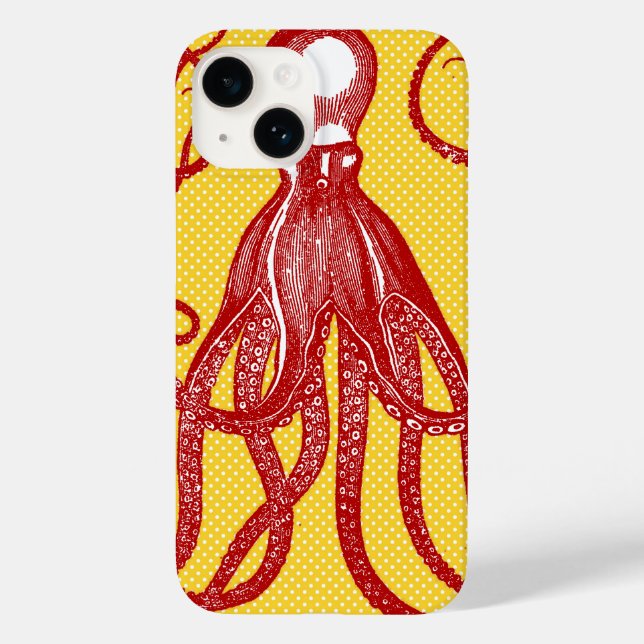 Octopus antigo no microponto amarelo (Verso)