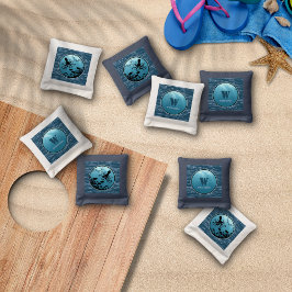 Octopus Blue Sea Cornhole