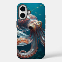 Octopus de Glassas no Mar Profundo