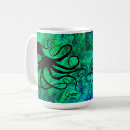 Octopus de Sybille - 15 oz. Caneca