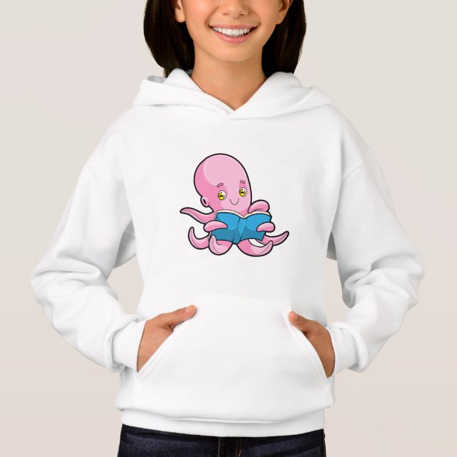 Octopus na leitura de um livro (Frente)
