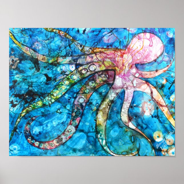 Octopus Poster (Frente)