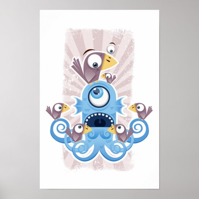 Octopus Poster (Frente)