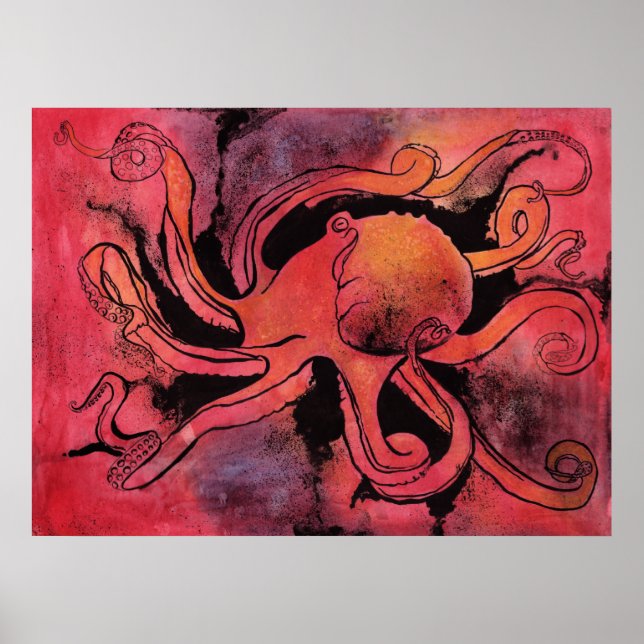 Octopus Poster (Frente)