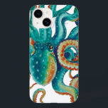Octopus Teal Watercolor Art<br><div class="desc">Arte de polvo</div>