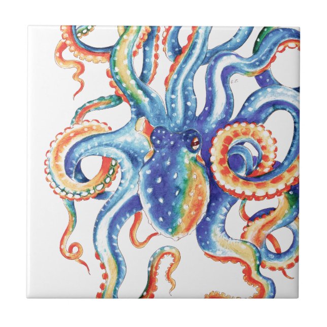 Octopus Tentacle color Art (Frente)