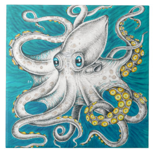 Octopus Tentacle Tinta verde