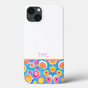 Óculos Coloridos de Arte do Círculo Abstrato