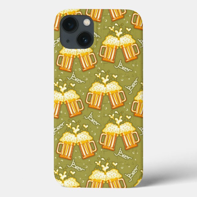 Óculos De Padrão De Cerveja (Verso)