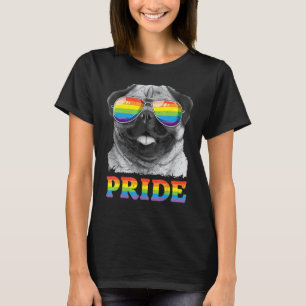 Óculos de sol camiseta da bandeira arco-íris LGBT