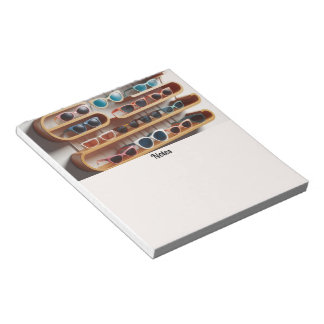 Óculos de Sol Colorido Moda Bloco de Notas Estilo