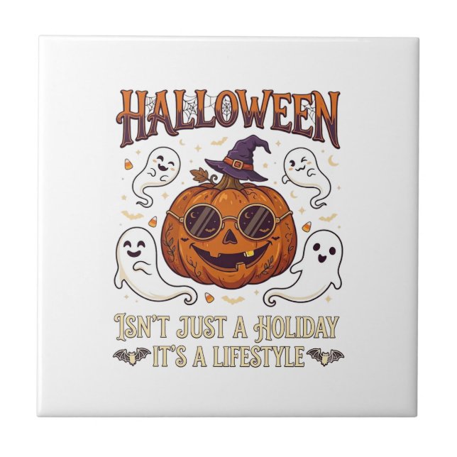 Óculos de sol de abóbora de Halloween Bruxa Chapéu (Frente)