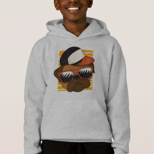 Óculos de Sol de Pug Design de Cabeça