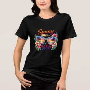 Óculos de Sol do Pôr do Sol Tropical Vibes Feminin