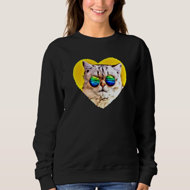 Óculos de sol Vestidos por gatos (Frente)